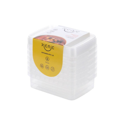 ظرف نگهدارنده پیک نیک (Picnic) کد 675cc بسته 6 عددی
