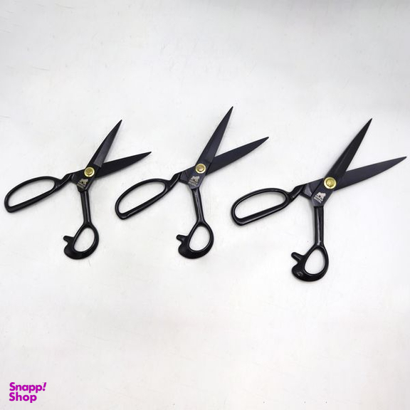 قیچی خیاطی مدل گوریلا کد YP-YL-8-9-10INCH مجموعه 3 عددی
