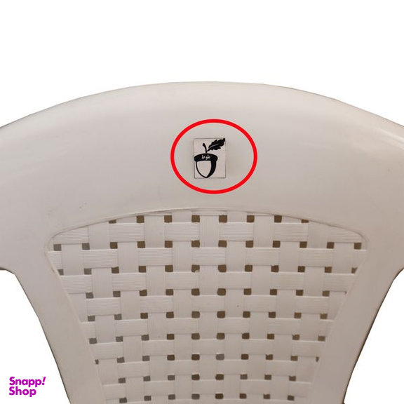 صندلی طرح دسته دار مدل بلوط حصیری کد YP-854-78CM