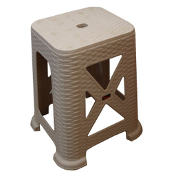 چهارپایه سامکو مدل حصیر بافت کد YPB-867-45CM