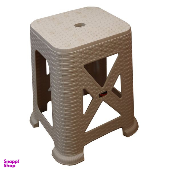 چهارپایه سامکو مدل حصیر بافت کد YPB-867-45CM