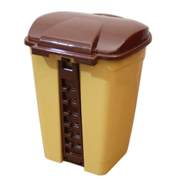 سطل زباله پدالی طرح دوجداره مدل بلوط کد YP3-MJ-2430