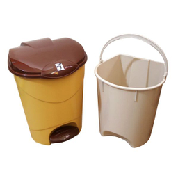 سطل زباله پدالی طرح دوجداره مدل بلوط کد YP3-MJ-2430