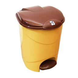 سطل زباله پدالی طرح دوجداره مدل بلوط کد YP3-MJ-2430