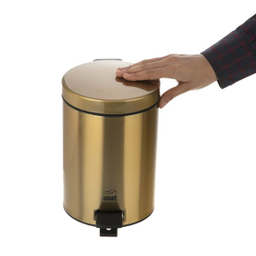 سطل زباله پدالی بهازکالا مدل آرام بند کد YP-3L گنجایش 3 لیتر