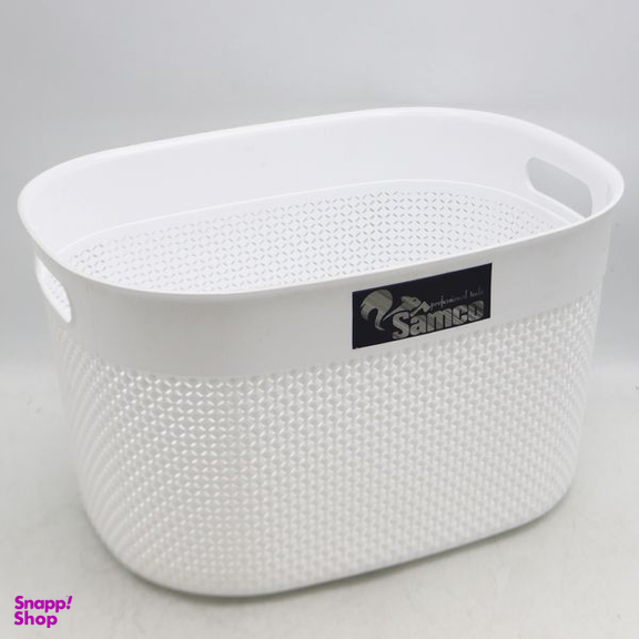 سبد نظم دهنده سامکو طرح بیضی مدل دستگیره دار کد YP-PAZ-SIZE1