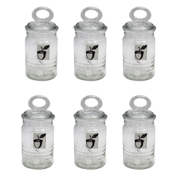 جای ادویه مدل بلوط کد YP-200ML مجموعه 6 عددی