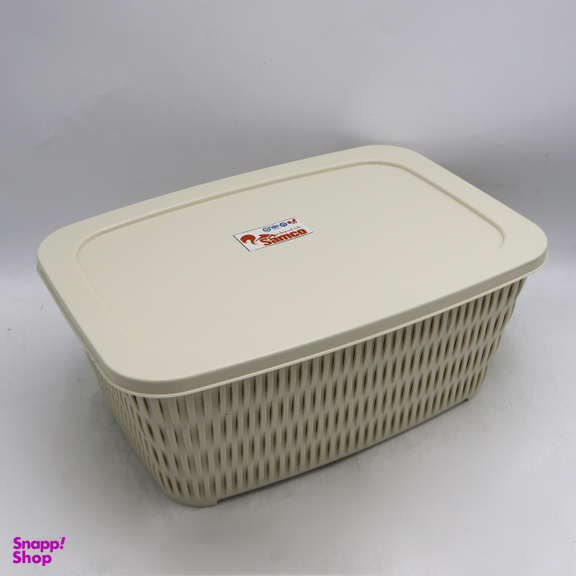 سبد آشپزخانه طرح مستطیل مدل درب دار کد YP-SIZE1-33.5CM