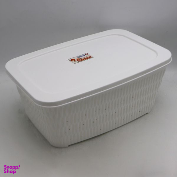 سبد آشپزخانه طرح مستطیل مدل درب دار کد YP-SIZE1-33.5CM