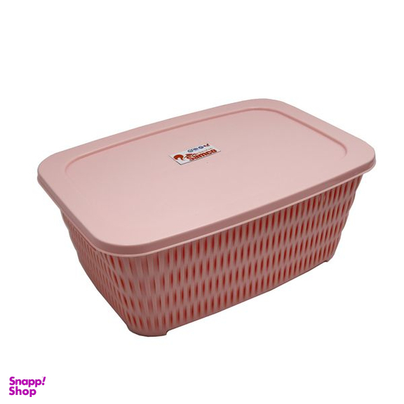 سبد آشپزخانه طرح مستطیل مدل درب دار کد YP-SIZE1-33.5CM