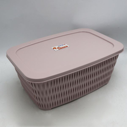 سبد آشپزخانه طرح مستطیل مدل درب دار کد YP-SIZE1-33.5CM