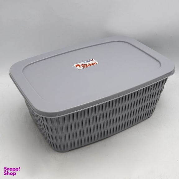 سبد آشپزخانه طرح مستطیل مدل درب دار کد YP-SIZE1-33.5CM