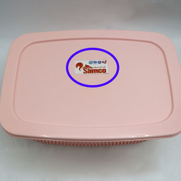 سبد سامکو طرح مستطیل مدل درب دار کد YP-SIZE3-23.5