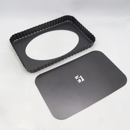 قالب تارت طرح مستطیل مدل بلوط کد YP-PAHN-31x21x3CM