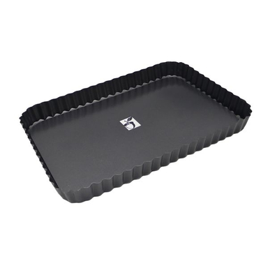قالب تارت طرح مستطیل مدل بلوط کد YP-PAHN-31x21x3CM