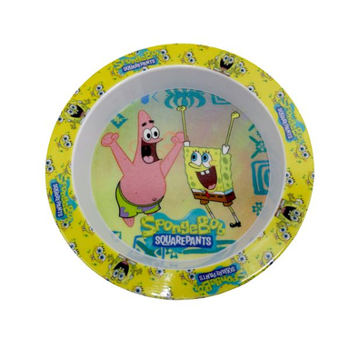 بشقاب کودک مدل باب اسفنجی کد YP-ZARD-5020-22CM