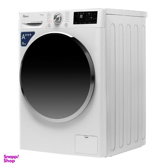 ماشین لباسشویی جی پلاس (GPlus) مدل GWM-L880W ظرفیت 8 کیلوگرم