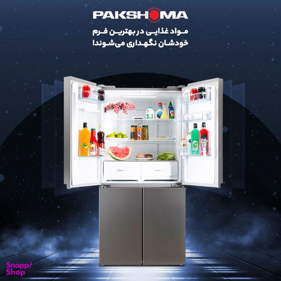 یخچال و فریزر ساید بای ساید 19 فوت پاکشوما (Pakshoma) مدل P190S