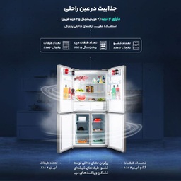 یخچال و فریزر ساید بای ساید 19 فوت پاکشوما (Pakshoma) مدل P190S