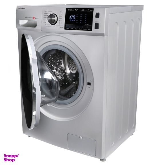 ماشین لباسشویی پاکشوما مدل BWF 40802 WT ظرفیت 8 کیلوگرم