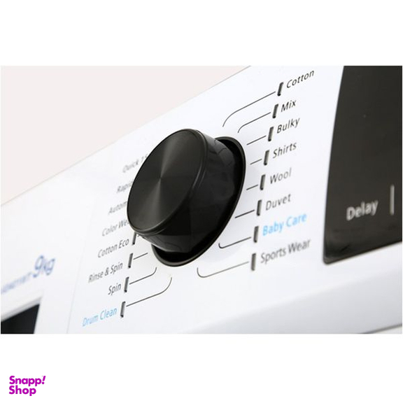ماشین لباسشویی پاکشوما مدل BWF 40902 WT ظرفیت 9 کیلوگرم