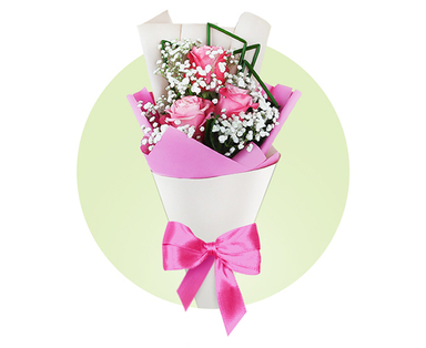 تاج و دسته گل طبیعی