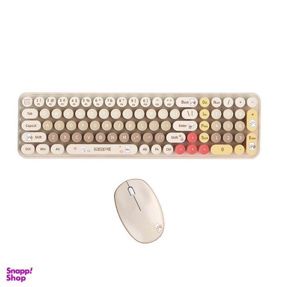 کیبورد و ماوس بی سیم مافی مدل Baby Bear