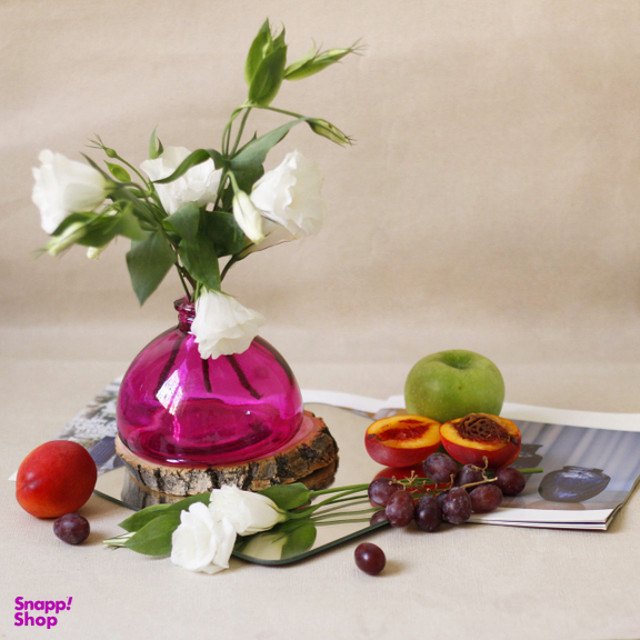گلدان شیشه ای مدل SD30