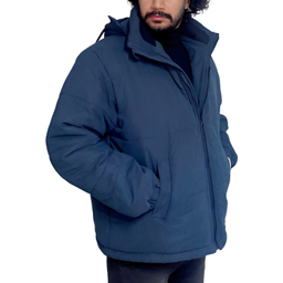 کاپشن مردانه مدل ضد آب کد 131 رنگ سرمه ای