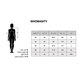 پلیور زنانه هومنیتی مدل WYWPU2721166-17