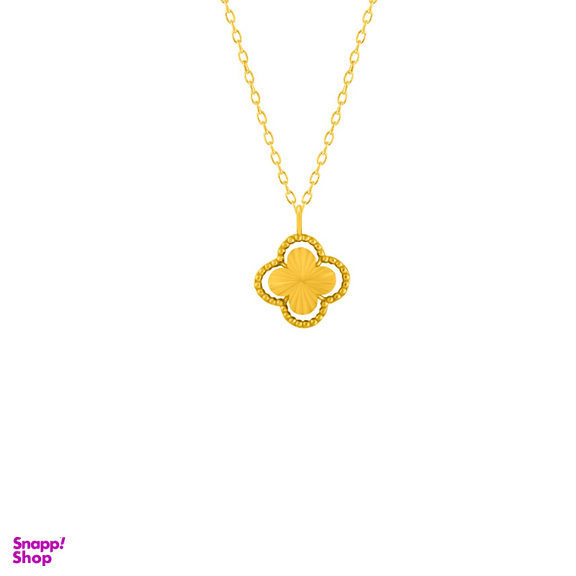 گردنبند طلا ۱۸ عیار زنانه اقلیمه مدل ونکلیف کد GT1327