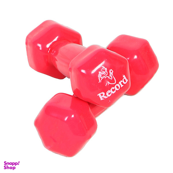 دمبل رکورد مدل 001 کد 1117 وزن 2 کیلوگرم بسته 2 عددی