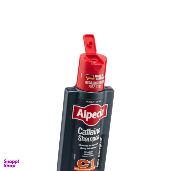 شامپو آلپسین مدل C1 Caffeine سری Hair Recharger حجم 250 میلی لیتر