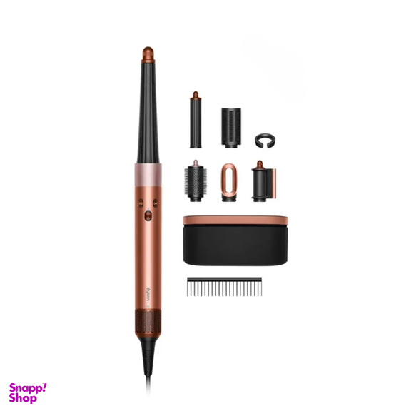 سشوار برس دار حالت دهنده دایسون مدل Airwrap id HS08 Straight+Wavy AS