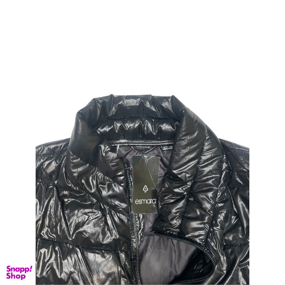 کاپشن زنانه اسمارا کد ES102 رنگ مشکی