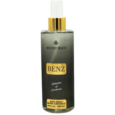 بادی اسپلش مردانه وودی سنس مدل BENZ حجم 250 میلی‌لیتر