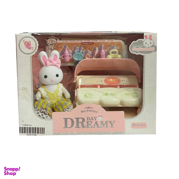 اسباب بازی طرح خانه خرگوش مدل بستنی فروشی کد 6701