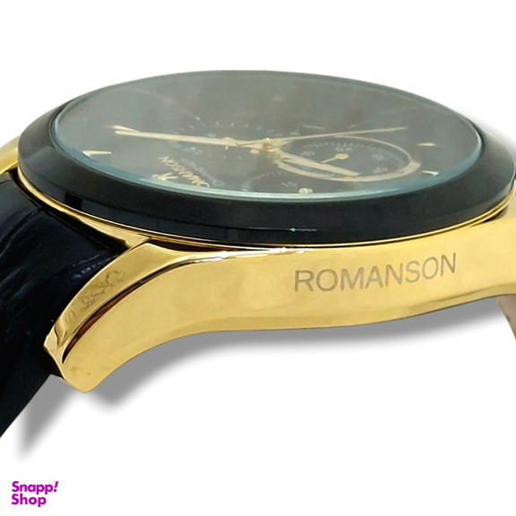 ساعت مچی عقربه ای مردانه رومانسون کد 2066BK-GD