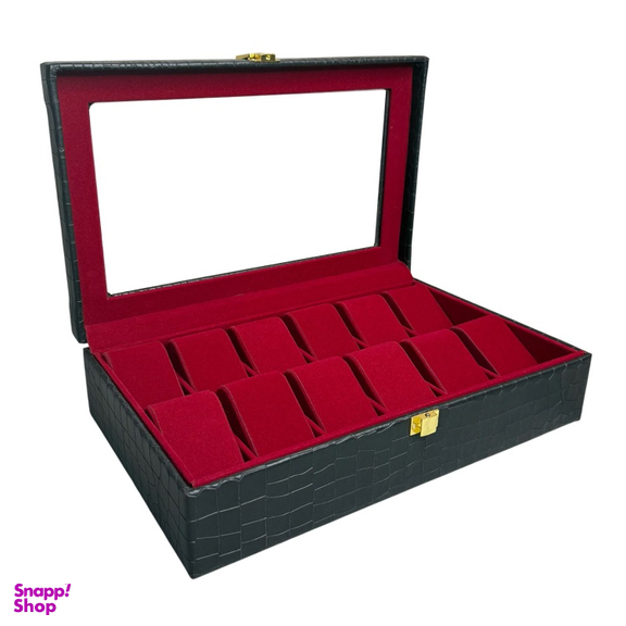 جعبه ساعت مچی مدل 12 خانه کد W111