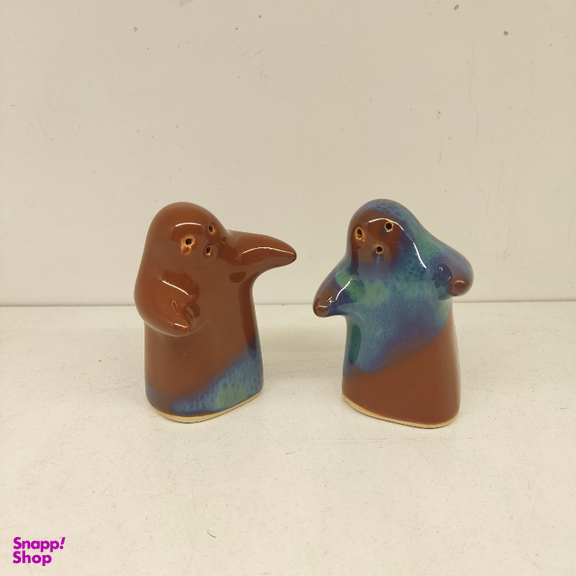 ست نمک پاش و فلفل پاش سرامیکی مدل لاو کد 2