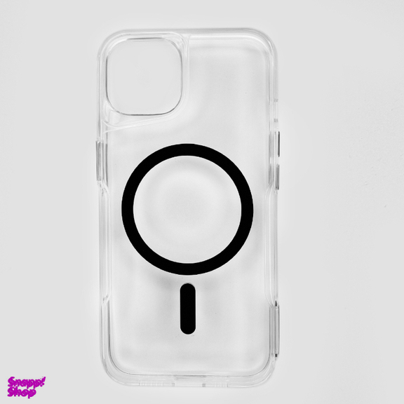 قاب گوشی موبایل کیو سریز مدل Transparent MagSafe مناسب اپل iPhone 15