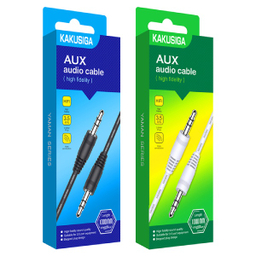 کابل AUX Jack 3.5mm کاکوسیگا مدل KSC-450 طول 1 متر