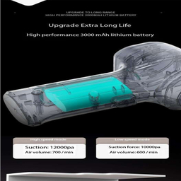 جارو شارژی خودرو طرح MDHL-12