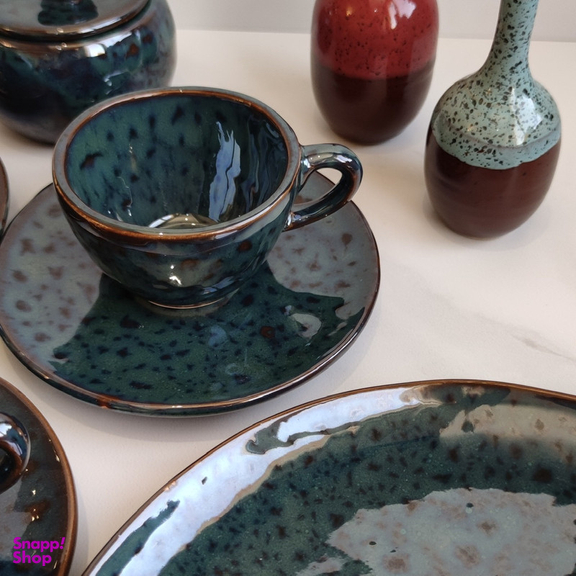سرویس چای خوری 7 پارچه مدل سرامیکی