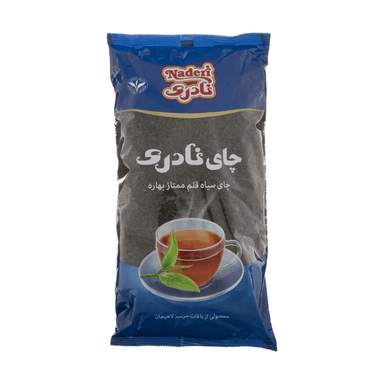 چای سياه قلم ممتاز بهاره نادری وزن 500 گرم