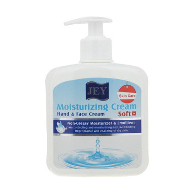 کرم نرم کننده و مرطوب کننده دست و صورت جی مدل Soft حجم 450 میلی لیتر