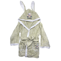 حوله تن پوش کودک گلدوزی طرح خرگوش