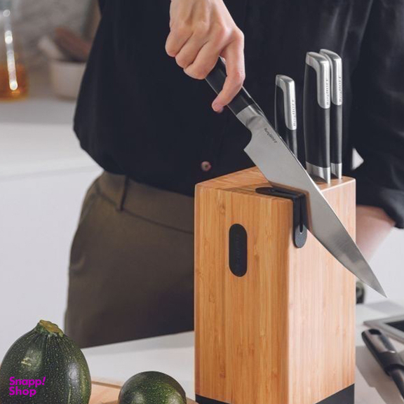 سرویس چاقو آشپزخانه برگهف مدل LEO Graphite