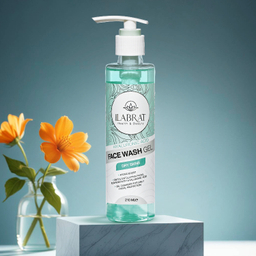 ژل شستشو صورت ایلابرت مدل هیالورونیک اسید حجم 210 میلی لیتر