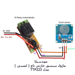 کیت سنسور لمسی مهندسیکا مدل TTP223